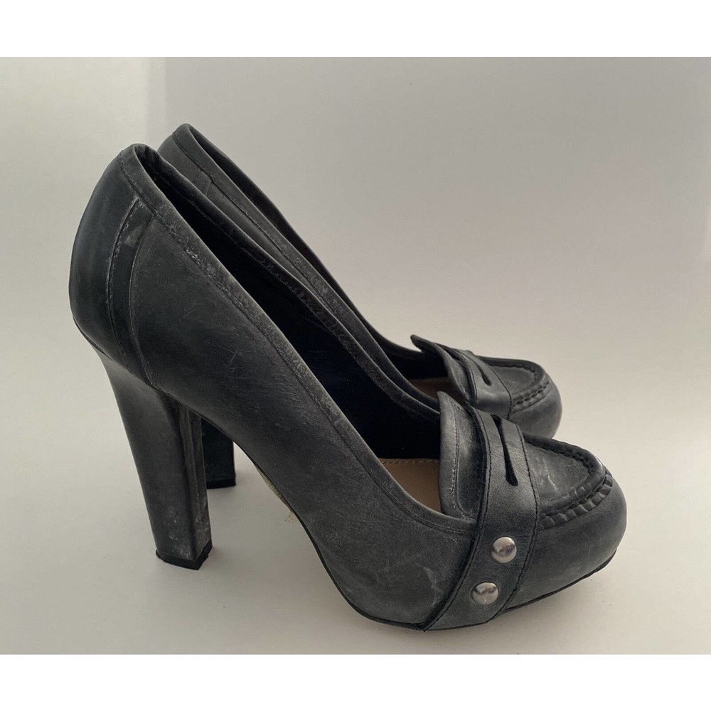 true religion heels 7.5M Grey Western Style